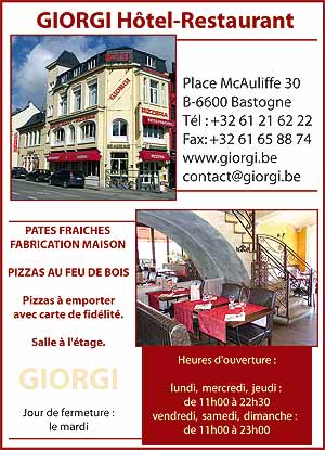 restaurant, georgi, bastogne, reduction, 5, euros,