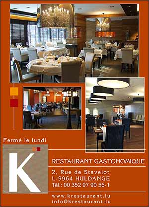 restaurant, Krestaurant,luxembourg, knauf, reduction, 5, euros,