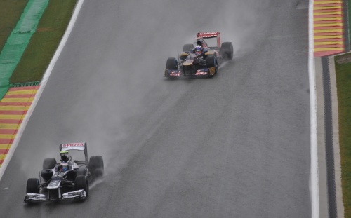 GP de Belgique de F1 - Essais libres. 31/08/2012.