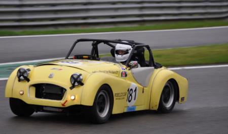La Triumph TR3 de M.Van Mulders (B)