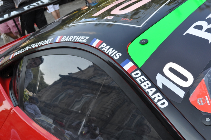 Total 24 H. Spa 2012-Parade pilotes Spa.