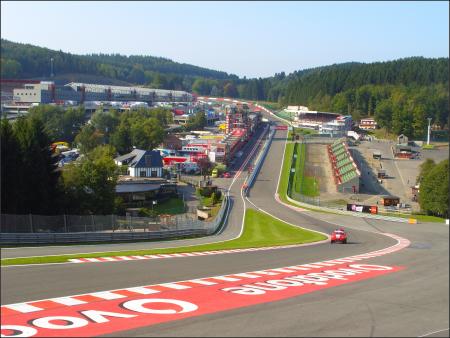 31 : Circuit automobile de Spa-Francorchamps.