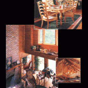 (c) The Original Log Cabine Homes - "Western Red Cedar" (Thuya Plicata) et "Eastern White Pine" (Pinus Strobus)