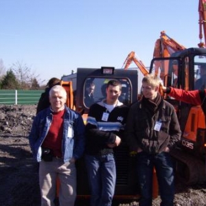  L'Athénée Royal de Vielsalm en voyage à Frameries pour la visite de l'usine Doosan