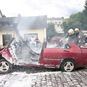 concentration de tunning de vielsalm demonstration des pompiers