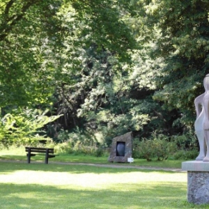 La Roche  parc Floreal  Route des sculptures