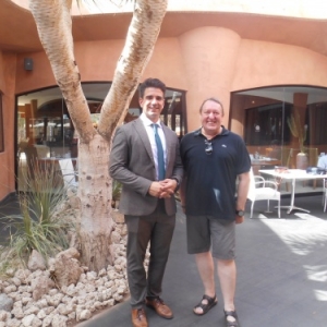 hotel sandos san blas avec le directeur