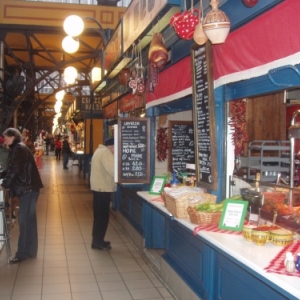 marche sous les halles