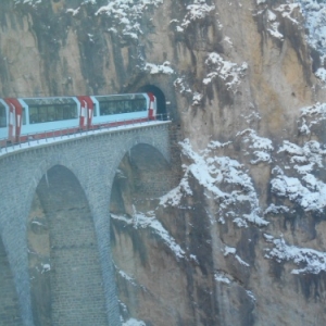 Le Glacier Express, le train rapide le plus lent du monde