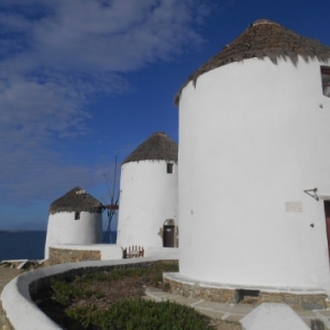 les moulins de mykonos