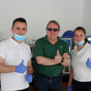 avec Tonis et Nicoletta