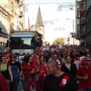 Standard de Liège : célébration du titre à Liège