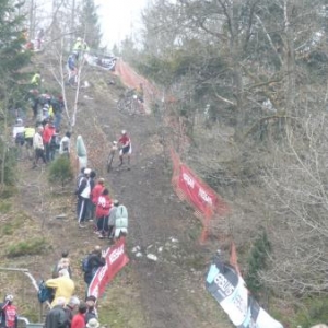 1ère manche de la coupe du monde de vtt 2008 à Houffalize (1/2)