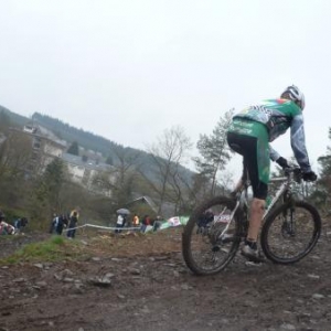 1ère manche de la coupe du monde de vtt 2008 à Houffalize (1/2)