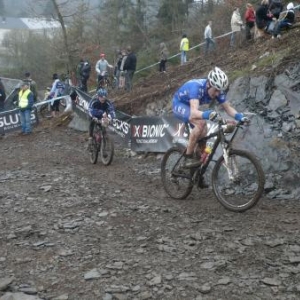 1ère manche de la coupe du monde de vtt 2008 à Houffalize (1/2)