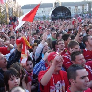 Standard de Liège : célébration du titre à Liège