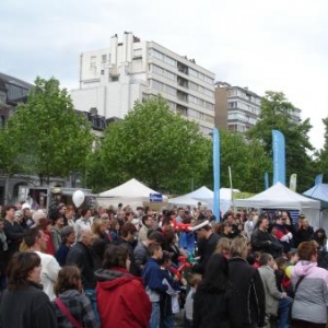 Journée "à pied, à cheval, à vélo" dans le centre de Liège