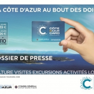 La Cote D'azur Card en vente au Spa des Delices