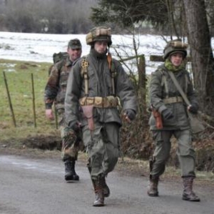 Encore des photos de la Marche commémorative de la 82ème Airborne (La Gleize)