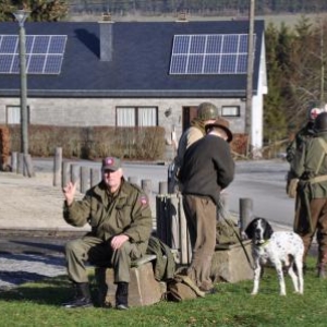 Bihain: 4ème marche en souvenir de la 83ème division d'infanterie.