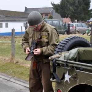 "In the footsteps of the 82nd Airborne Division", Manhay, 26 Fév. 2011