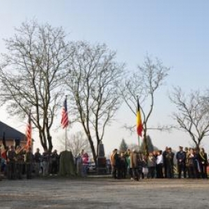 inauguration à Houmont de deux monuments