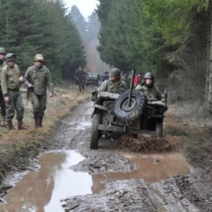 "In the footsteps of the 82nd Airborne Division", Manhay, 26 Fév. 2011