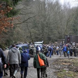 "In the footsteps of the 82nd Airborne Division", Manhay, 26 Fév. 2011