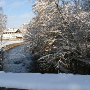 Vue du pont de la Porte a l'eau.