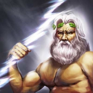 Zeus, le dieu de la foudre