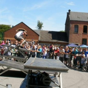 Nicolas Massart, le 29 mai 2011, en "demonstration", Institut St-Joseph (Bastogne)