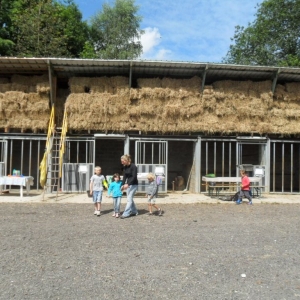 La ferme d’A Yaaz. Dans la cour