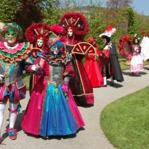 Les Costumés de Venise à La Marlagne et aux Jardins d'Annevoie