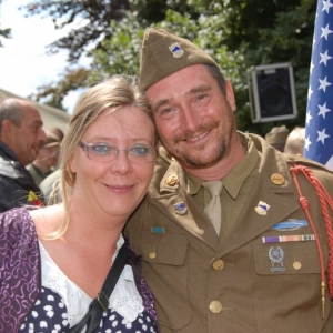 Un mariage au "703ème Tank Destroyer" à Gerpinnes