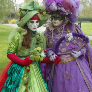 Les Costumés de Venise à La Marlagne et aux Jardins d'Annevoie