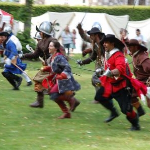 Une fête médiévale au château de Jehay (Liège)