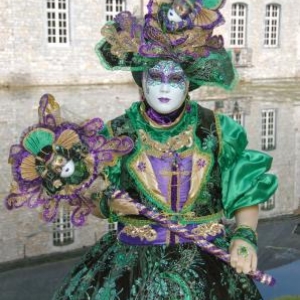 Costumés de Venise aux Jardins d'Annevoie