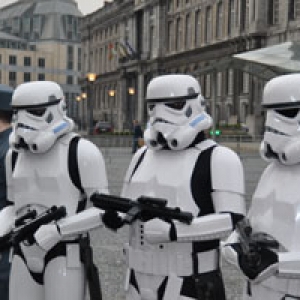 La semaine fantastique à Liège: Darth Vader Balloon et Bal des Jedi 