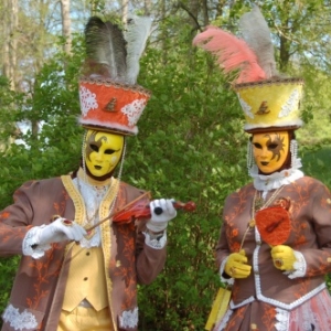 Les Costumés de Venise à La Marlagne et aux Jardins d'Annevoie