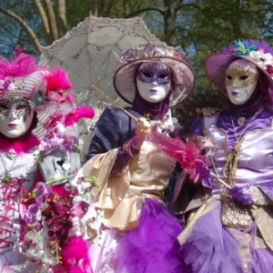 Les Costumés de Venise à La Marlagne et aux Jardins d'Annevoie