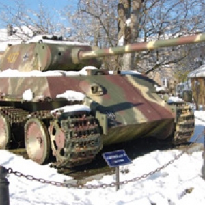 Panther G sous la neige (Grandmenil)