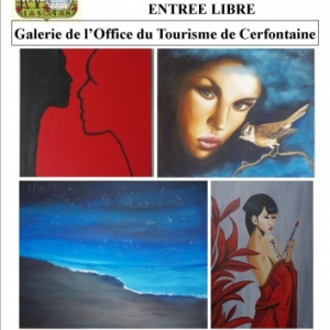 Exposition des peintres Marie-France Dardenne et Rocio Caballero à Cerfontaine