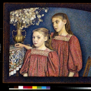 Georges Lemmen, De twee zusters of De zusters Serruys, 1894.