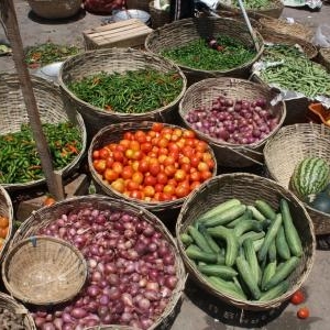 op de markt op de markt