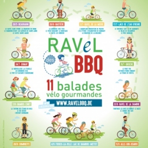 RAVeL des BBQ, 11 balades gourmandes au Pays des Vallées