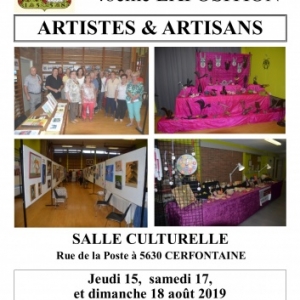 48ième exposition "artistes & artisans" à Cerfontaine