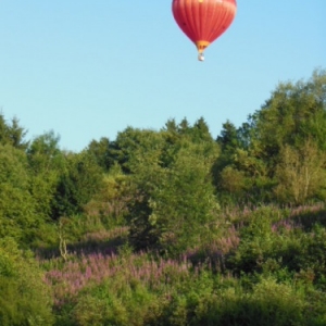 petite mormont en montgolfiere