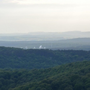 vers lesterny en montgolfiere