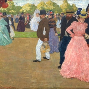 "La Pomenade du Dimanche" (1898/Henri Evenepoel) (c) Ville de Liege