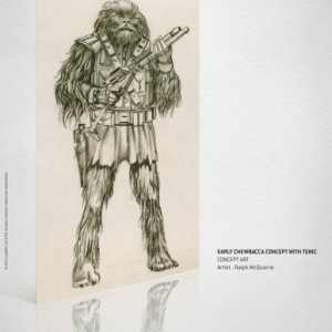 "Chewbacca", par Ralph Mc Quarrie TM & (c) 2014 